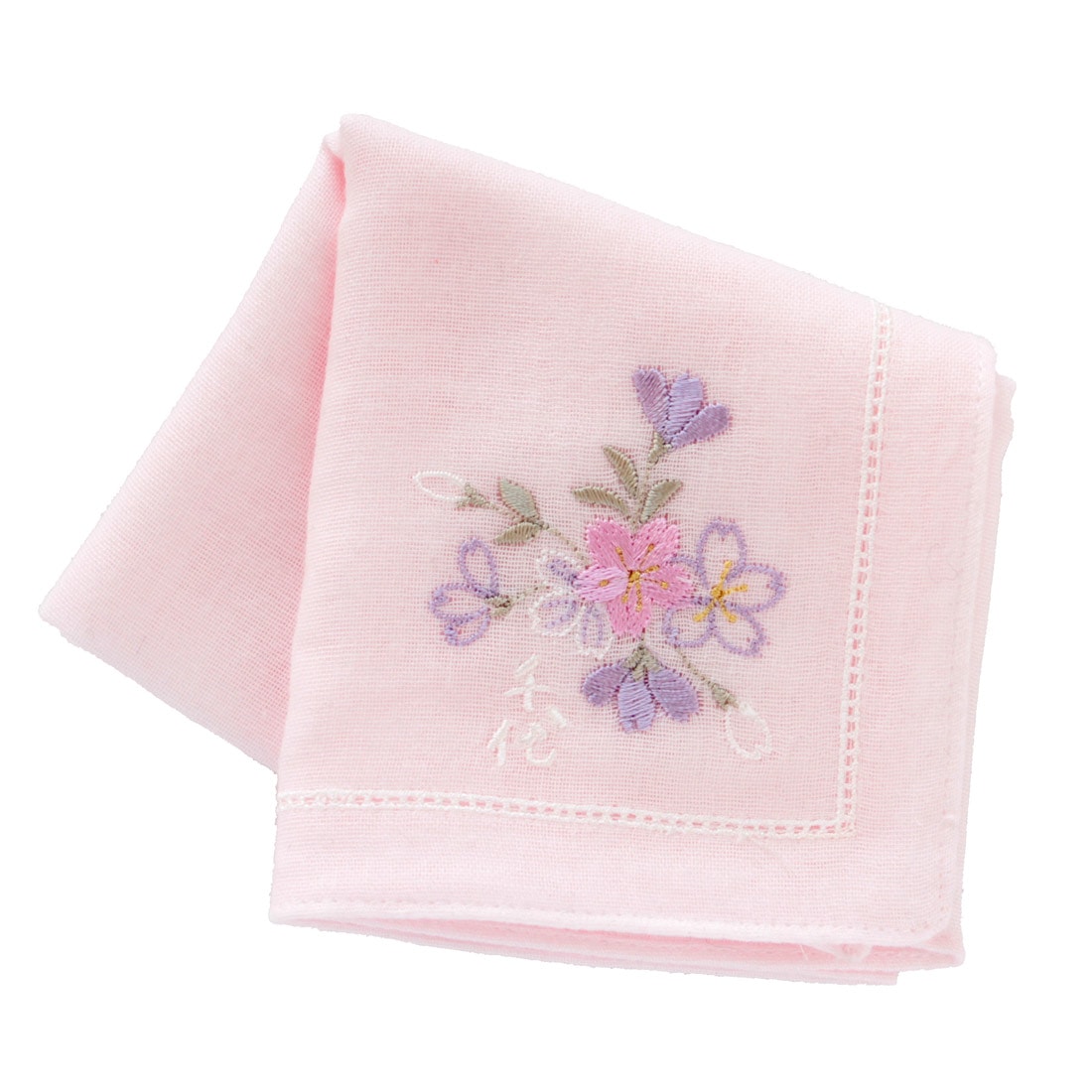 宇野千代 ガーゼハンカチ 桜刺繍 ピンク 【宇野千代】 | ブランド,宇野