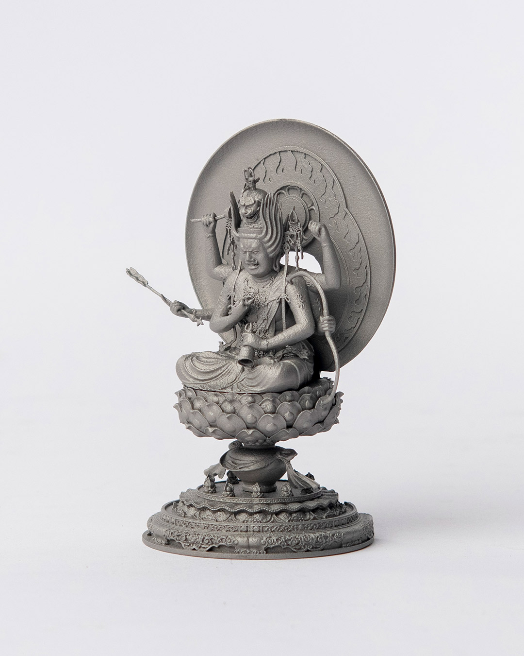 仏像】世界遺産 高野山 金剛三昧院 愛染明王像 | 金属製極小細密仏像