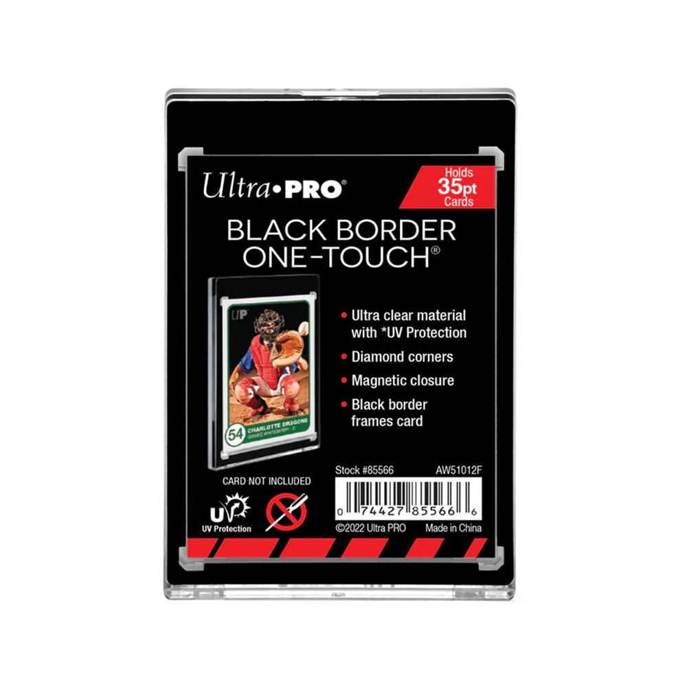 ウルトラプロ (Ultra Pro) 35PT UVワンタッチマグネットホルダー 黒枠