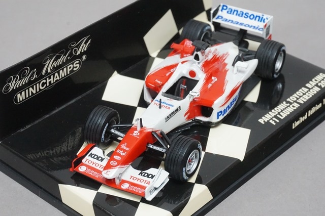 1/43 ミニチャンプス 400040186 パナソニック トヨタ レーシング F1