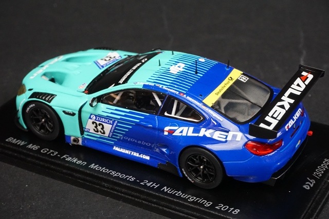 1/43 スパーク SG411 BMW M6 GT3 Falken Motorsport ニュルブルク