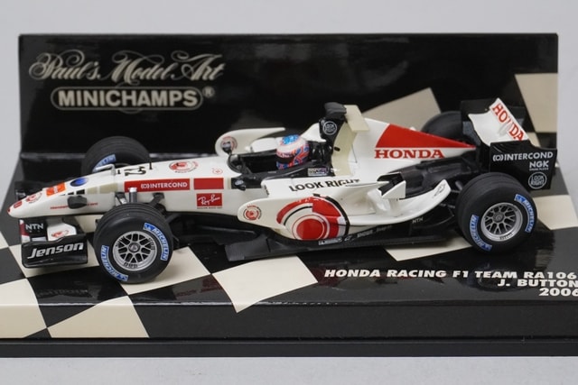 1/43 ミニチャンプス 400060012 ホンダ レーシング F1チーム RA106