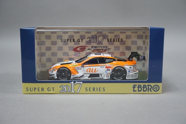 1/43 エブロ 45519 レクサス au トムス LC500 スーパーGT GT500 2017