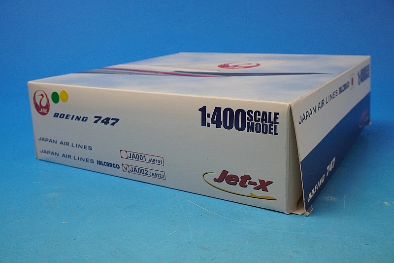 1/400 B747-200F JALカーゴ JA8123 [JA002] Jet-x/中古｜｜飛行機模型