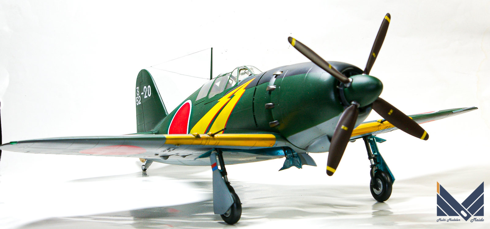 ハセガワ 1/32 日本海軍局地戦闘機「雷電」ニ一型 HASEGAWA J2M RAIDEN