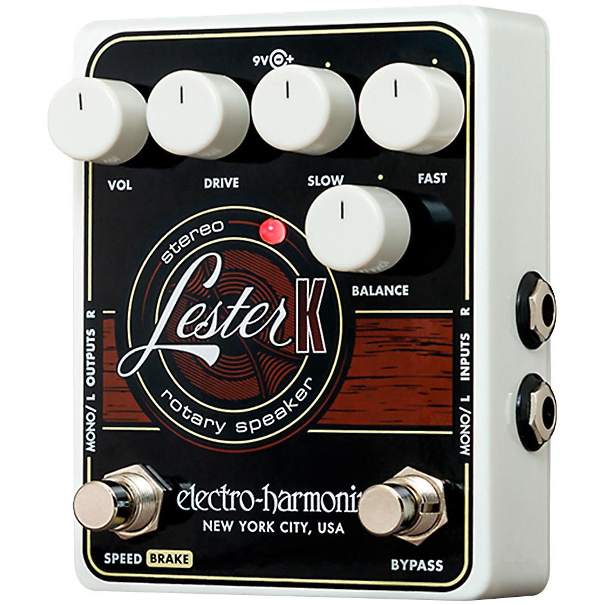 Electro-Harmonix Lester K Stereo Rotary Speaker Pedal | Guitar Center