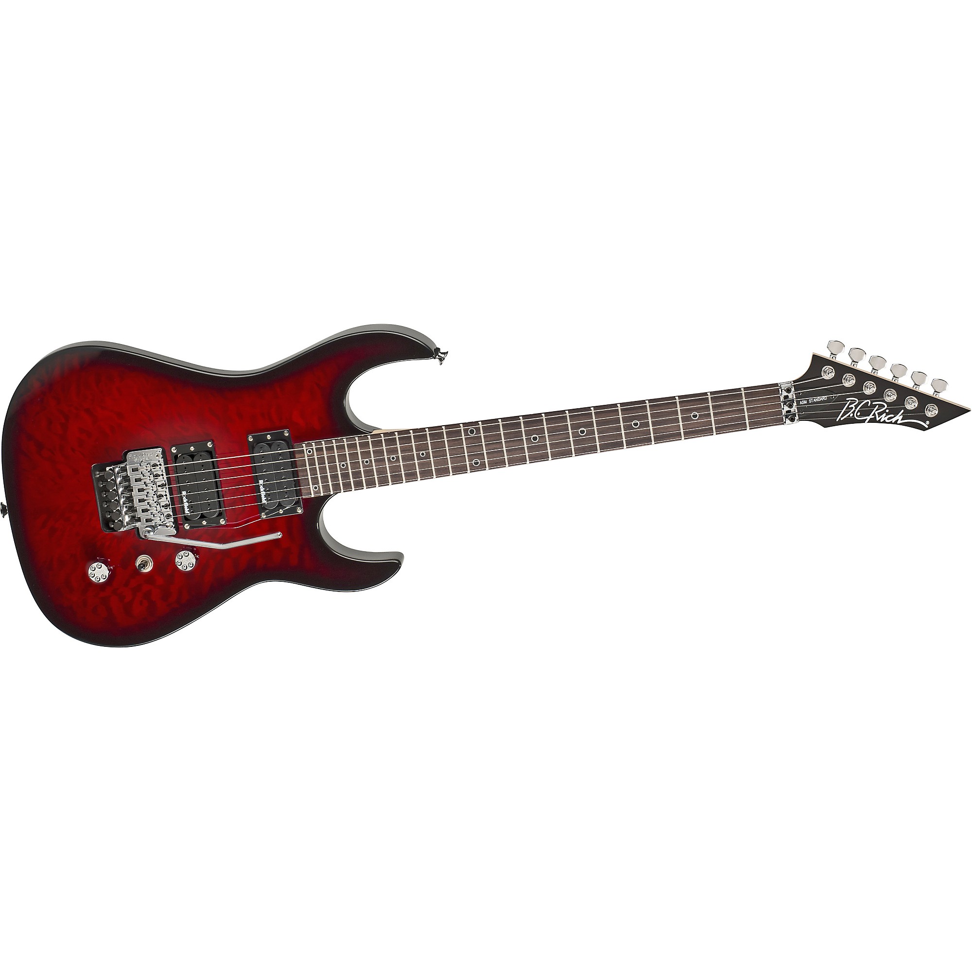 B.C. Rich ASM Standard Electric Guitar Black Cherry Rosewood