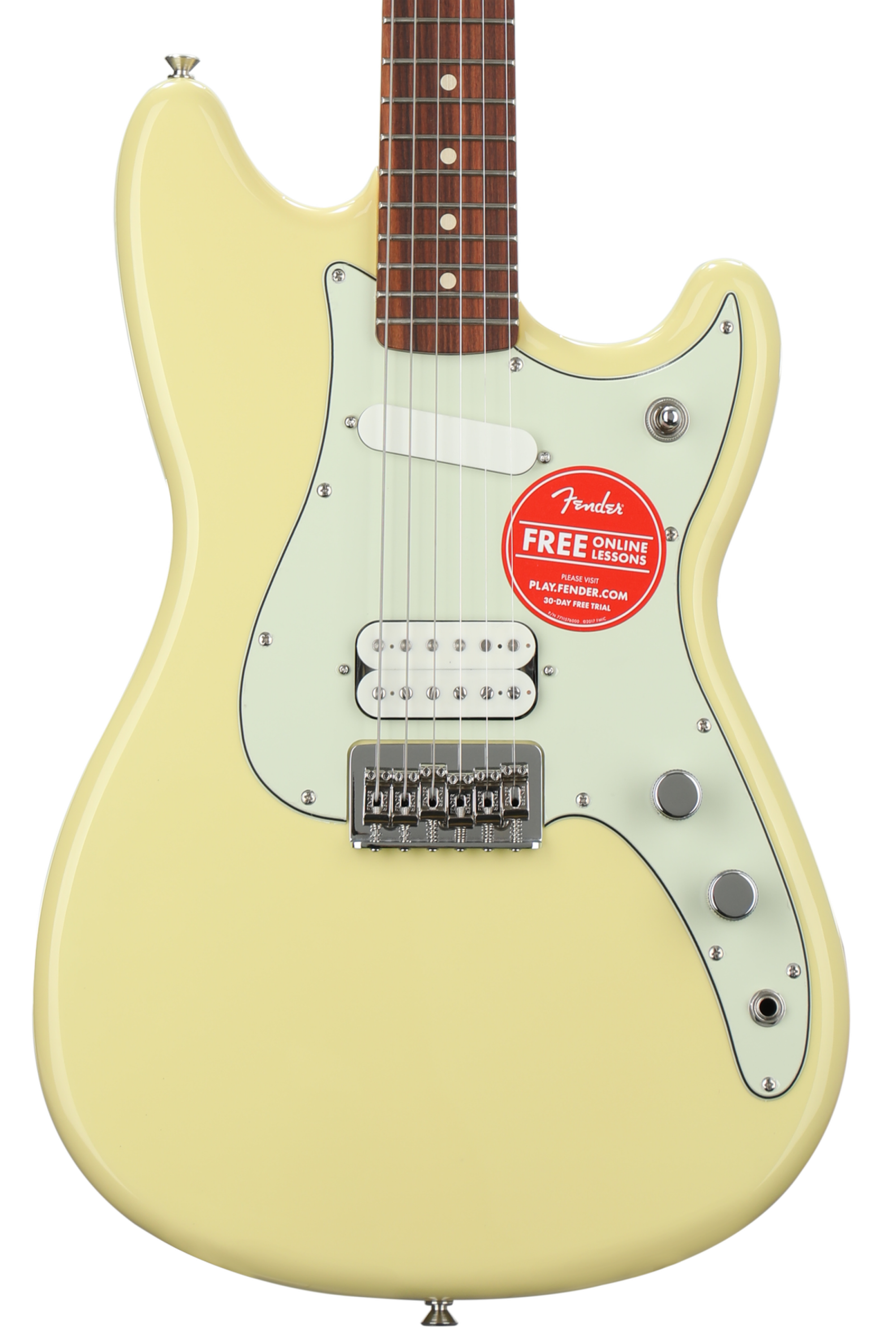 Fender Duo-Sonic HS - Canary Diamond with Pau Ferro Fingerboard