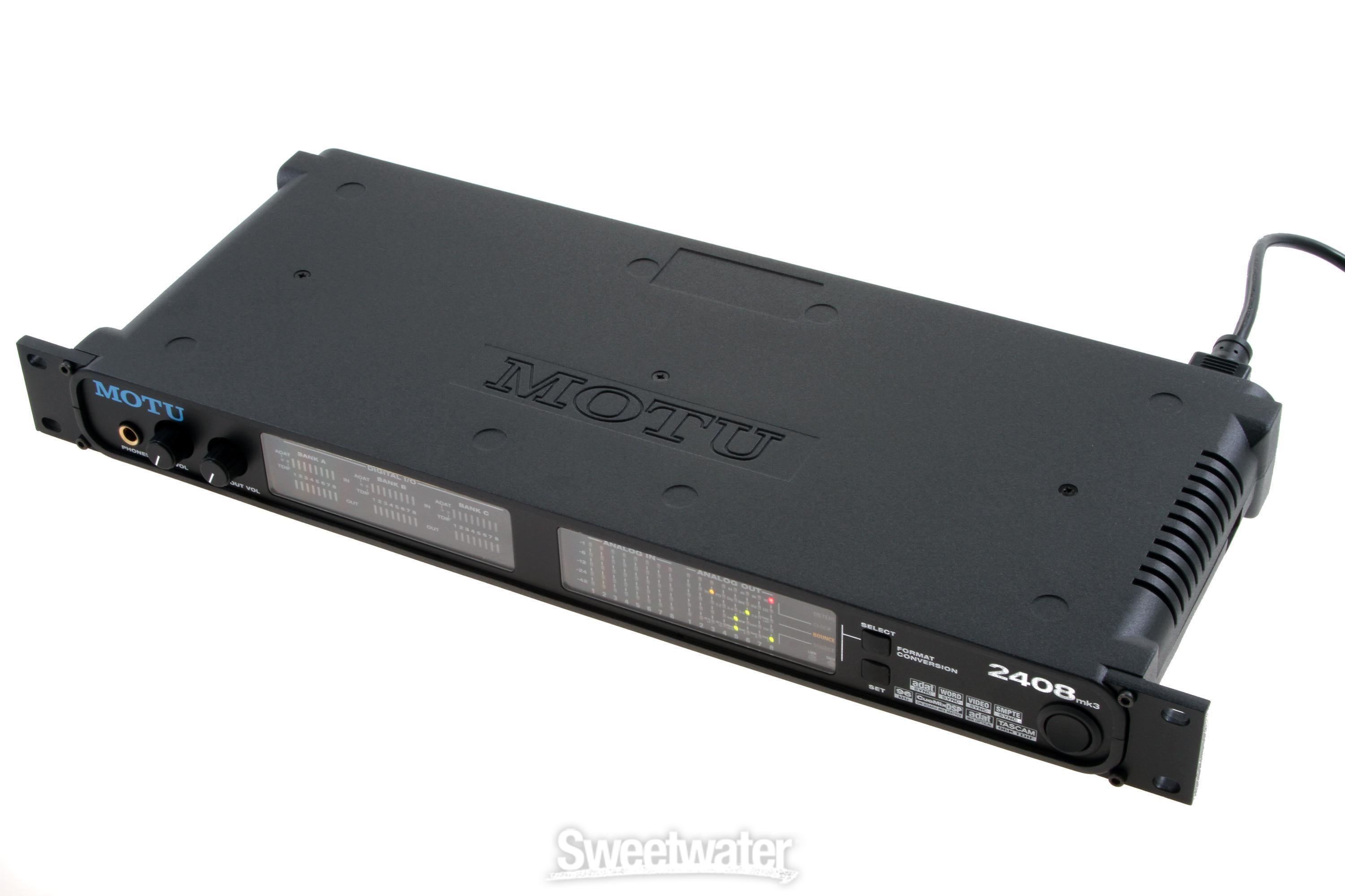 MOTU 2408 Core MkIII PCIe System | Sweetwater