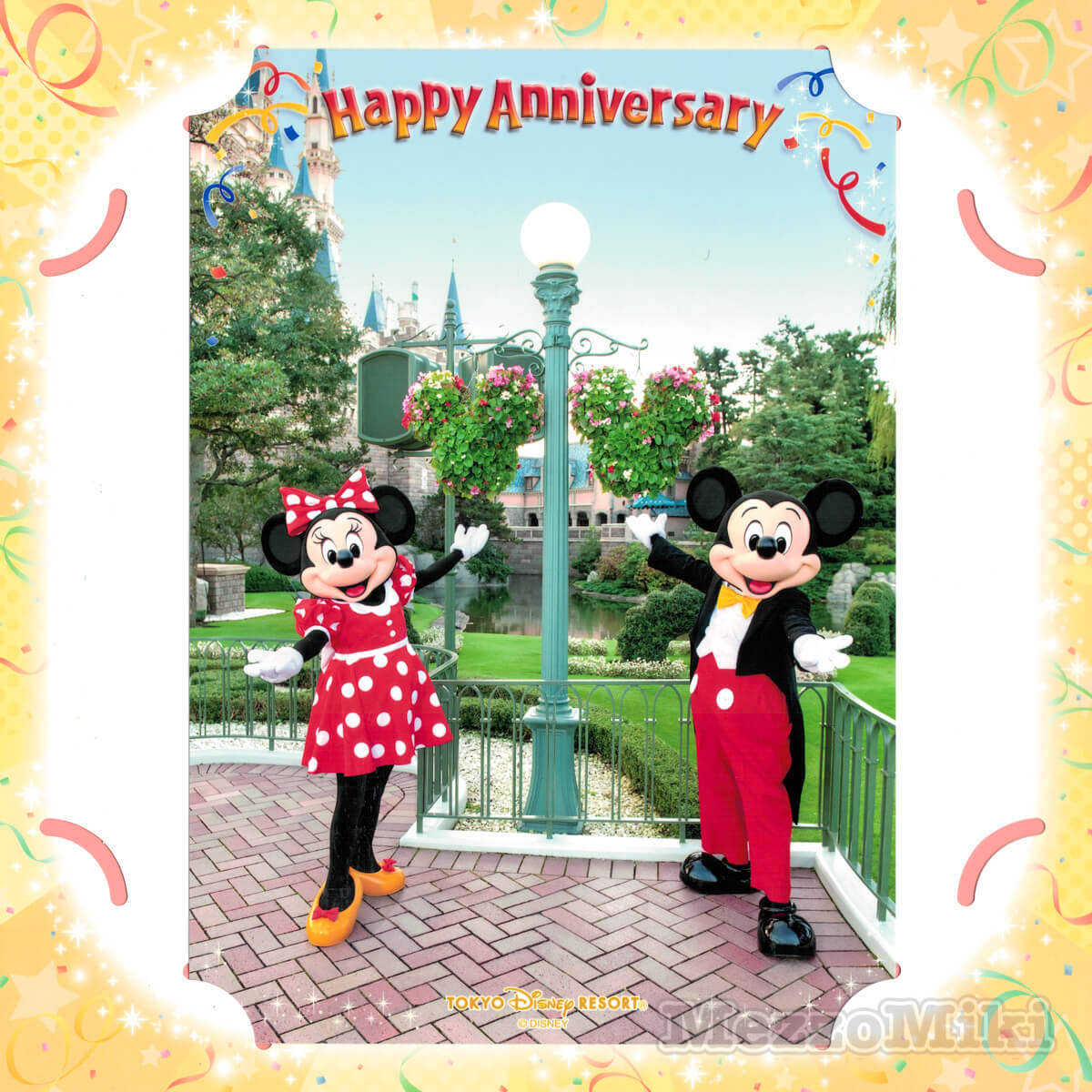 2021版！東京ディズニーリゾート｢Happy Anniversary｣スナップフォト -