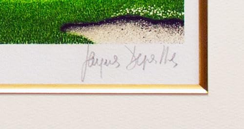 Amazon｜ジャック ・ デペルト 「 ゴルフ場 」 リトグラフ 版画