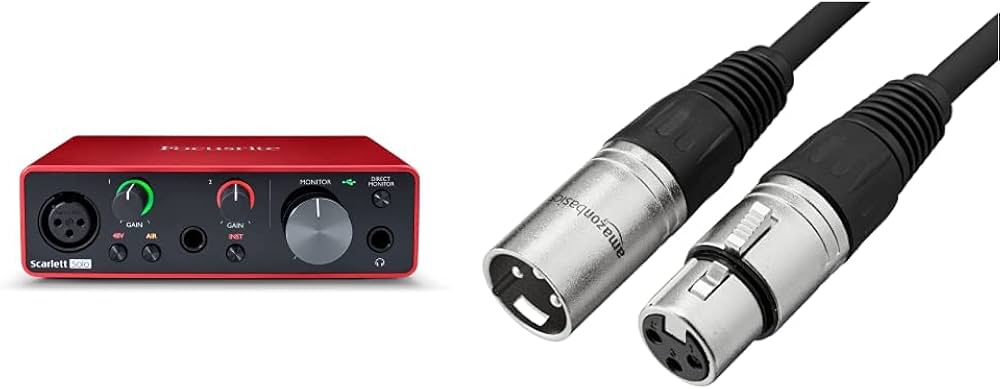 Focusrite Scarlett Solo (3rd Gen) USB Audio Interface with Pro