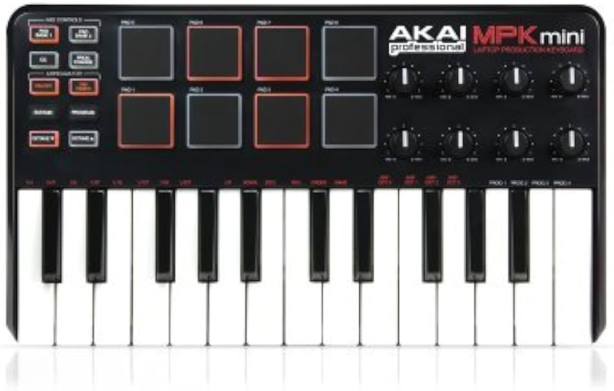 Amazon | Akai Professional USB MIDIキーボードコントローラー 8