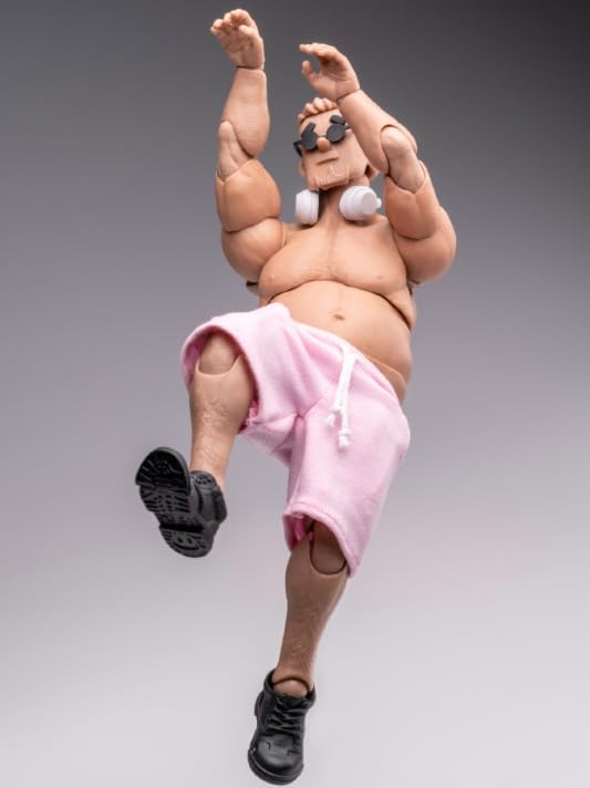 Amazon.co.jp: 「AC] NOTA TOYS 非玩玩具 1/12 中年 男性 方頭人 可動