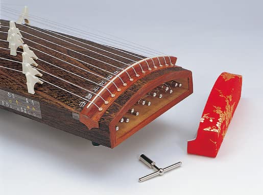 Amazon.co.jp: ゼンオン 文化箏 羽衣 ｿﾌﾄｹｰｽ付 ZK-10 短箏 小型でも