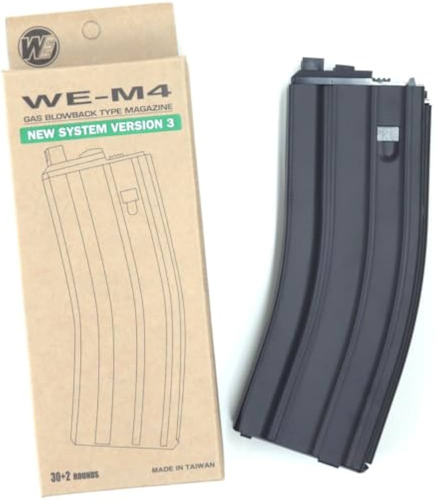 Amazon.co.jp: WE-TECH M4 HK416 SCAR-L V3 GBB対応 30連 スペア
