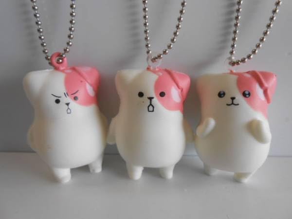 Amazon.co.jp: ☆Kri04Czきのこいぬもふもふマスコット全6種スクイーズ