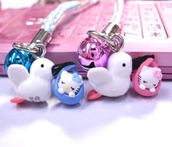 Amazon | ビッグスター ハローキティ こうのとりキティ 根付け