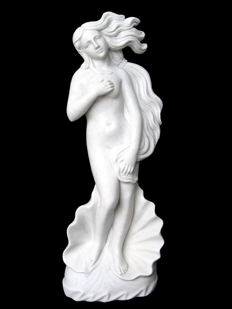 Amazon.co.jp: 大理石彫刻 ヴィーナスの誕生 (60) 高さ60cm 女性像