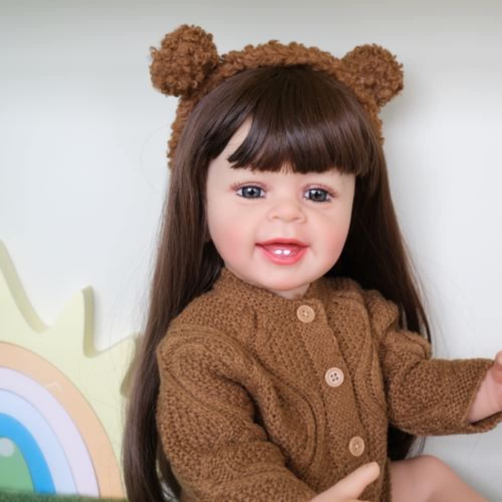 Amazon | Protow リボーンドール 55cmリアルな 笑顔赤ちゃん人形