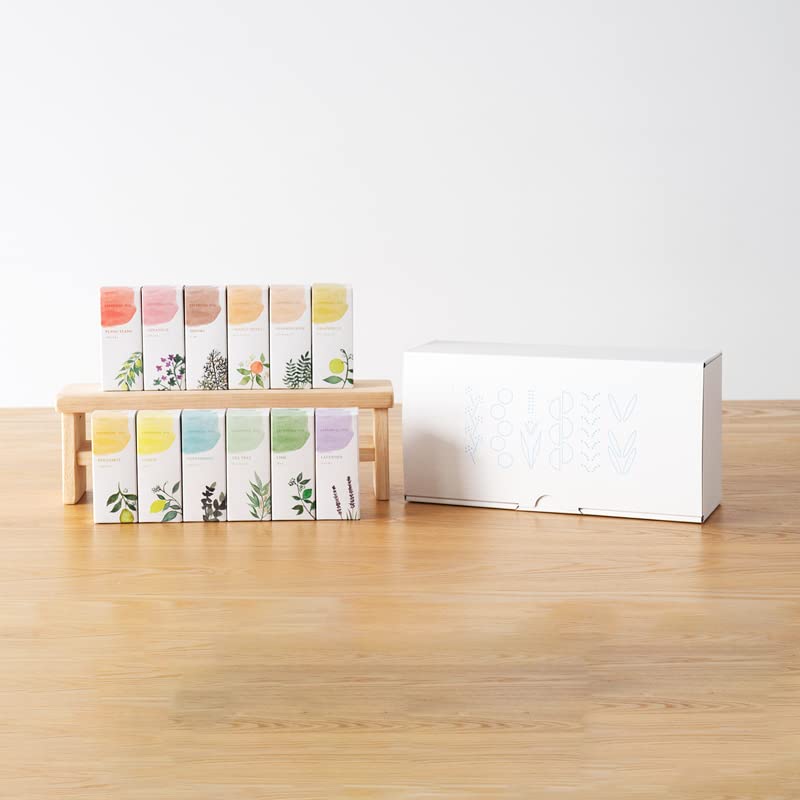 Amazon.co.jp: 生活の木 エッセンシャルオイル 5ml 12本セット アロマ