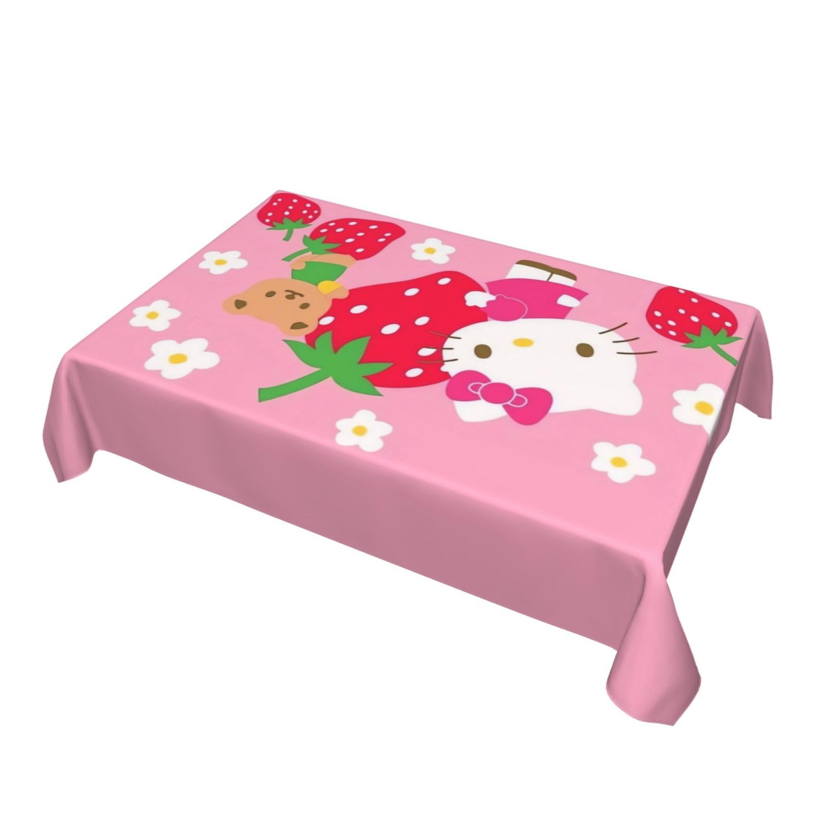 Amazon｜ハローキティ テーブルクロス テーブルマット デスクマット
