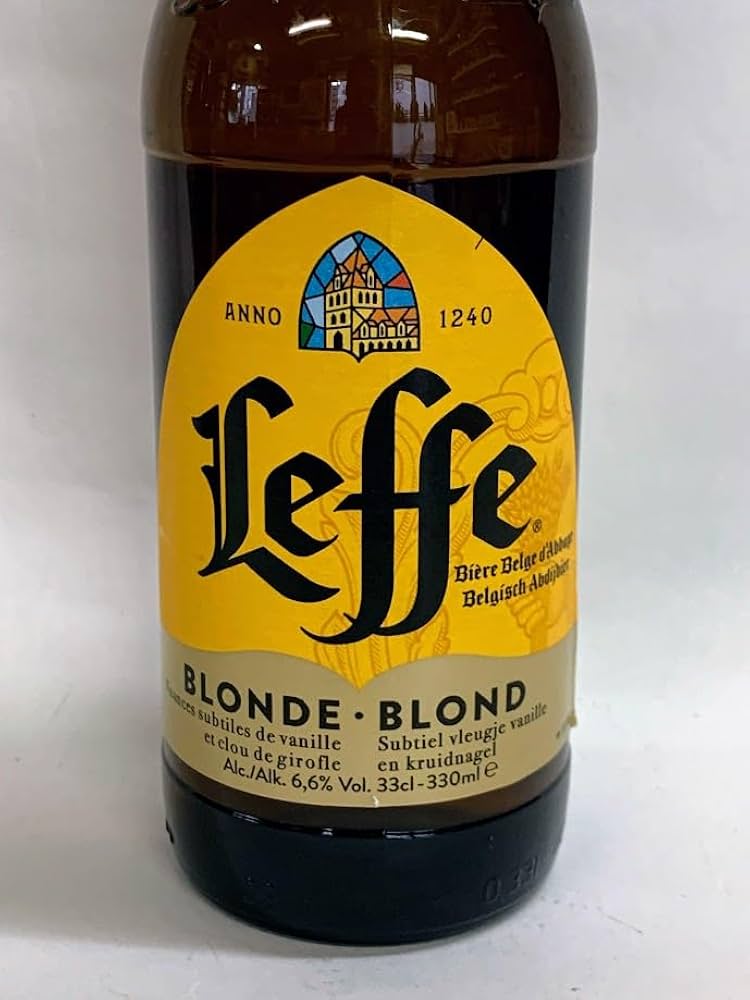 Amazon.co.jp: ベルギービール レフ ブロンド 330ml : 食品・飲料・お酒