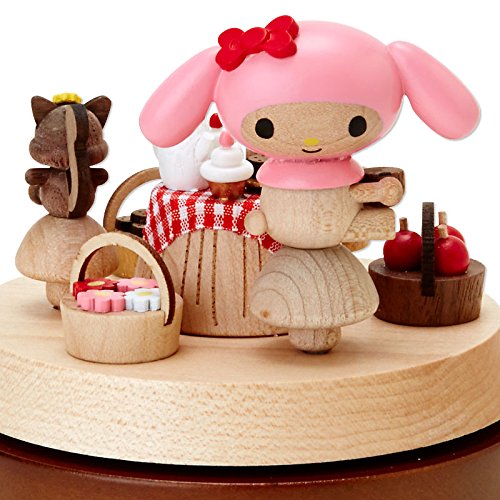 Amazon.co.jp: サンリオ(SANRIO) マイメロディ 木製オルゴール(ティー
