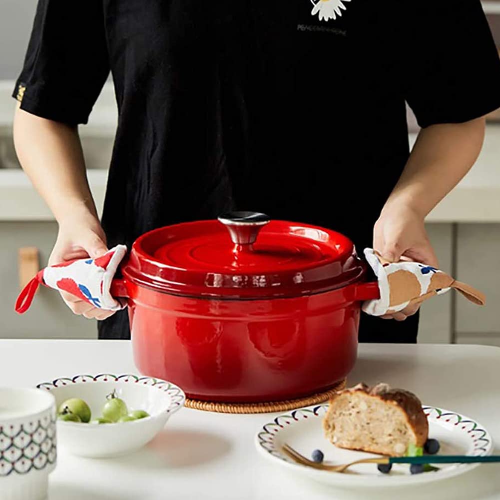 Amazon.co.jp: Hakona 三角鍋つかみ 2個セット かわいい おしゃれ 北欧