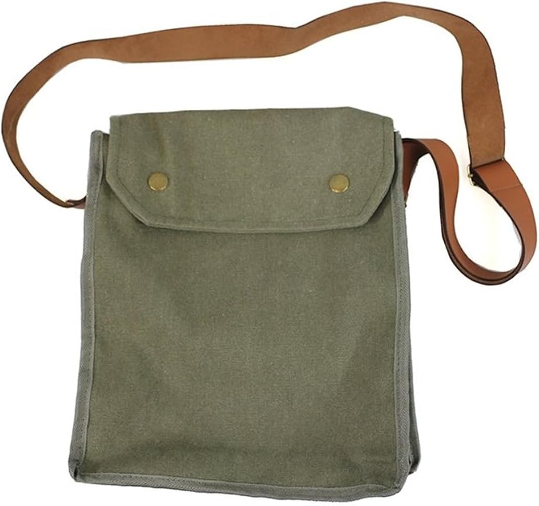 Amazon.com: Indiana Jones MK VII Gas Mask Bag Green Indy Props