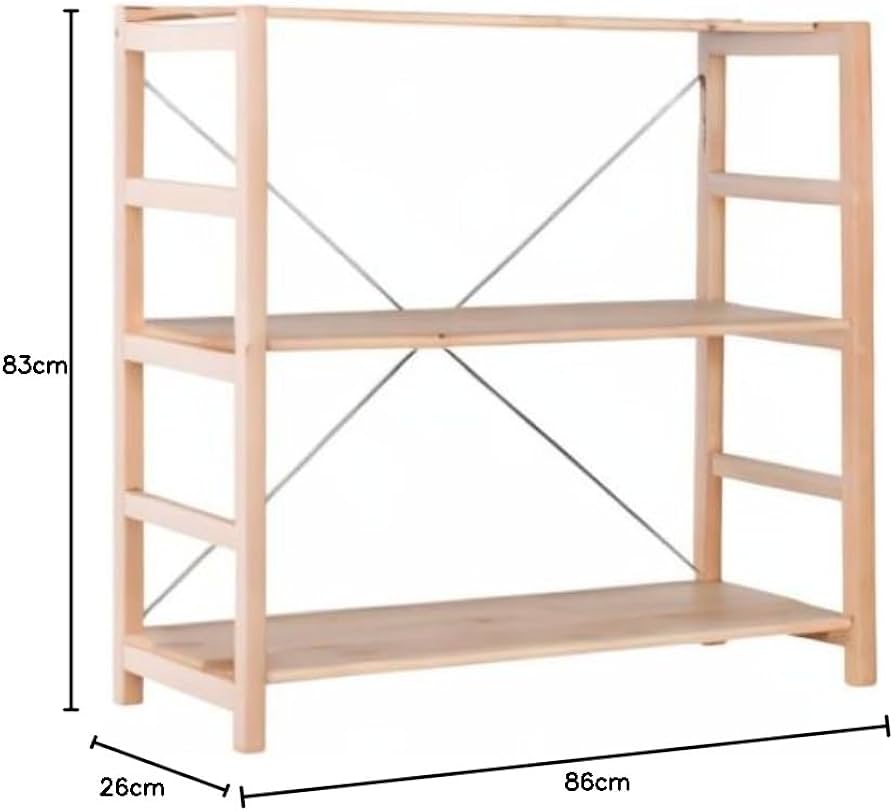 Amazon｜無印良品 パイン材ユニットシェルフ 小 幅86×奥行26×高さ83cm