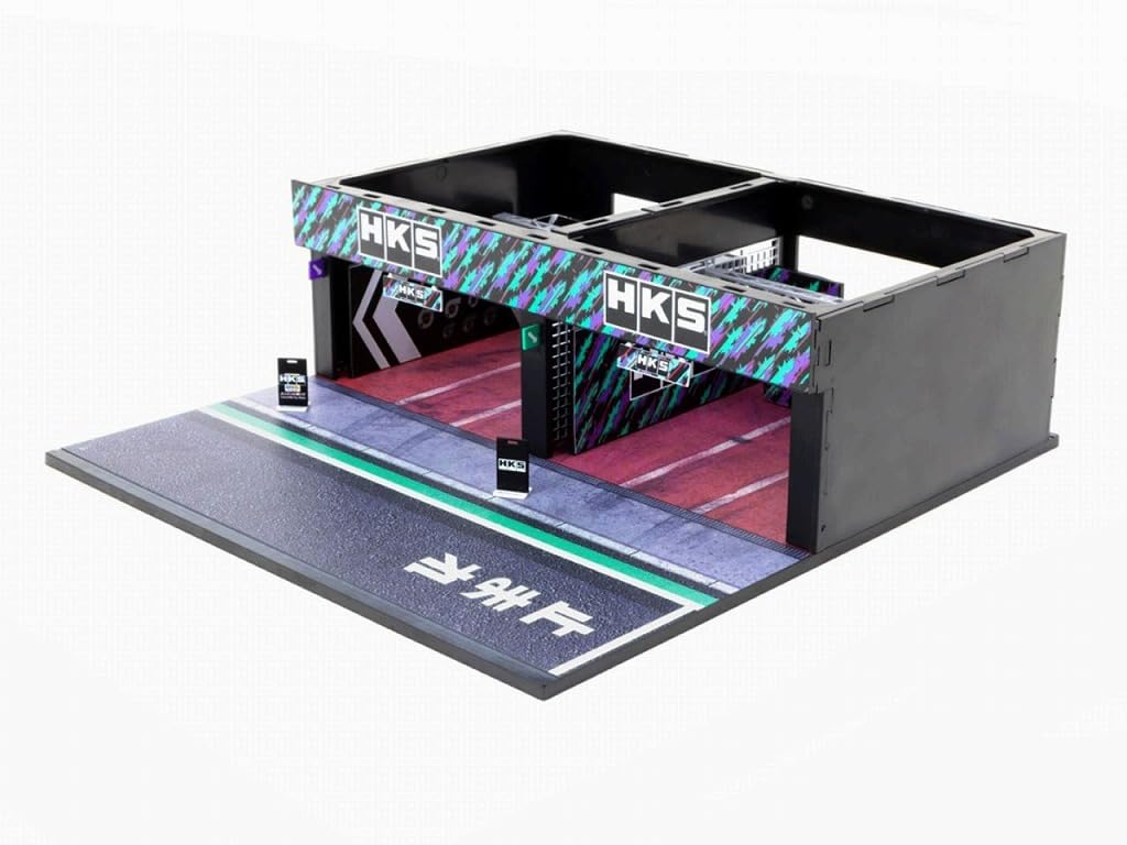 Amazon | Tarmac Works ターマック ワークス 1/64 Pit Garage Diorama