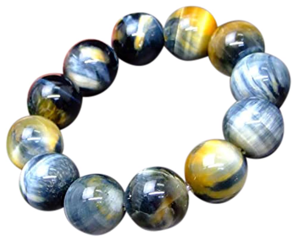 Amazon.co.jp: g3-2119K 青金虎目石 タイガーアイ 18mm AA
