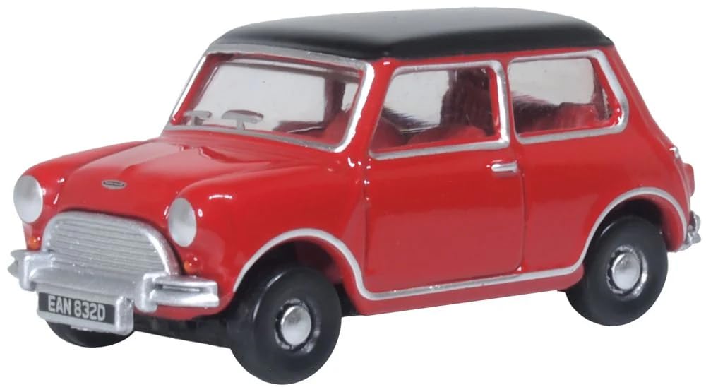 Amazon | OXFORD 1/76 オースチン ミニ クーパー レッド Mini Austin