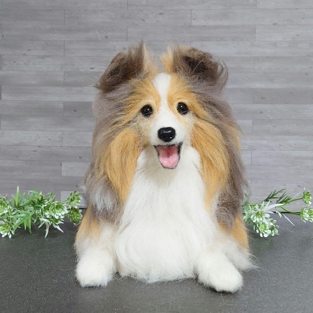 みーたん♪ 羊毛フェルト オーダー 愛犬 シェルティー