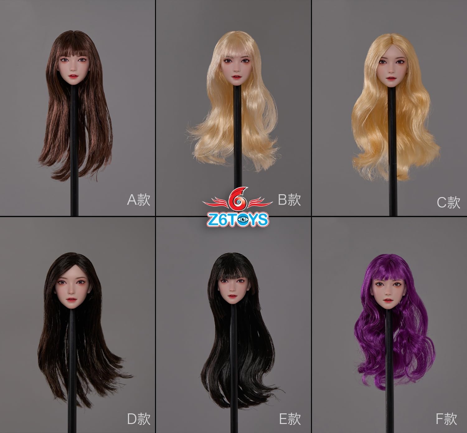 ☆1/6カスタムヘッド『愛菜』☆ 1/6カスタムヘッド『愛菜』 ☆1⁄6