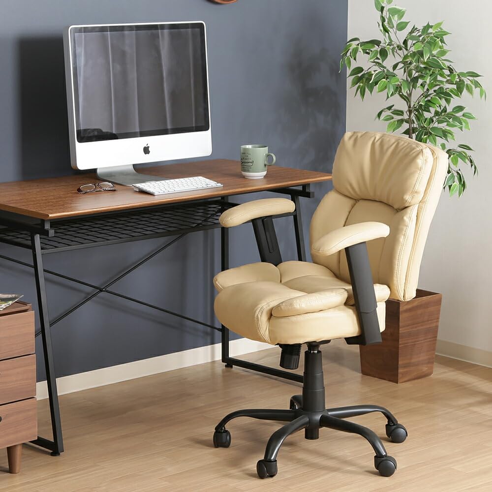 Amazon.co.jp: PUプレジデントチェアーマンチェスター ブラック (BF