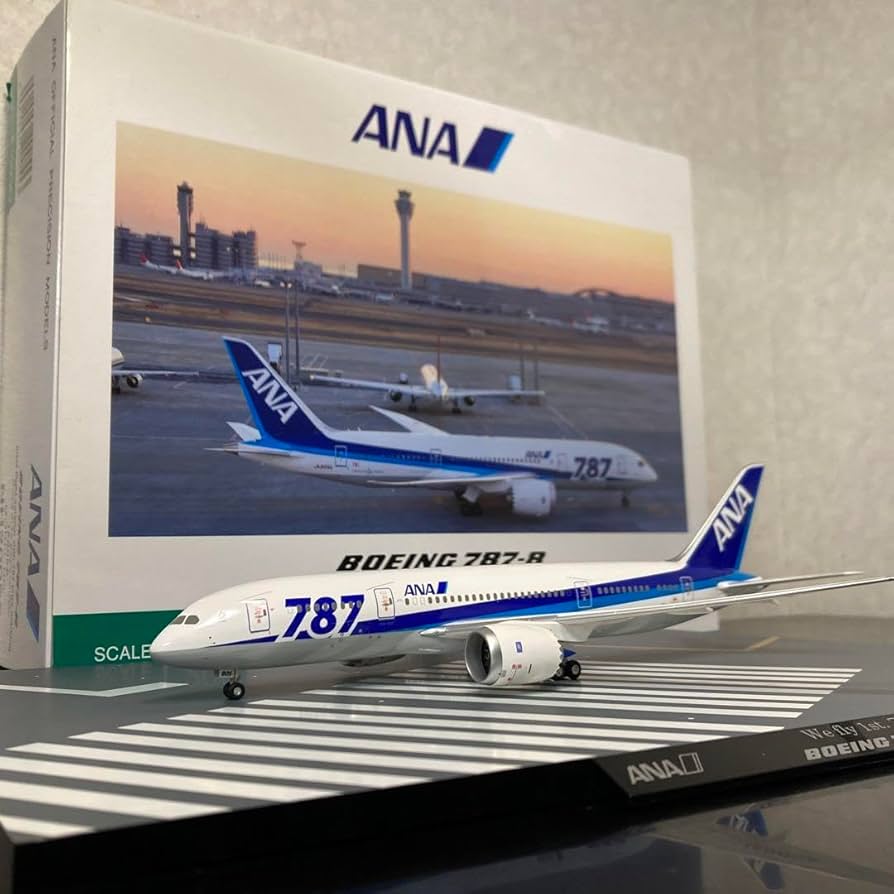 ANA B787-9 1/200 スケール空中姿勢中古 ANA B787-9 1/200 スケール
