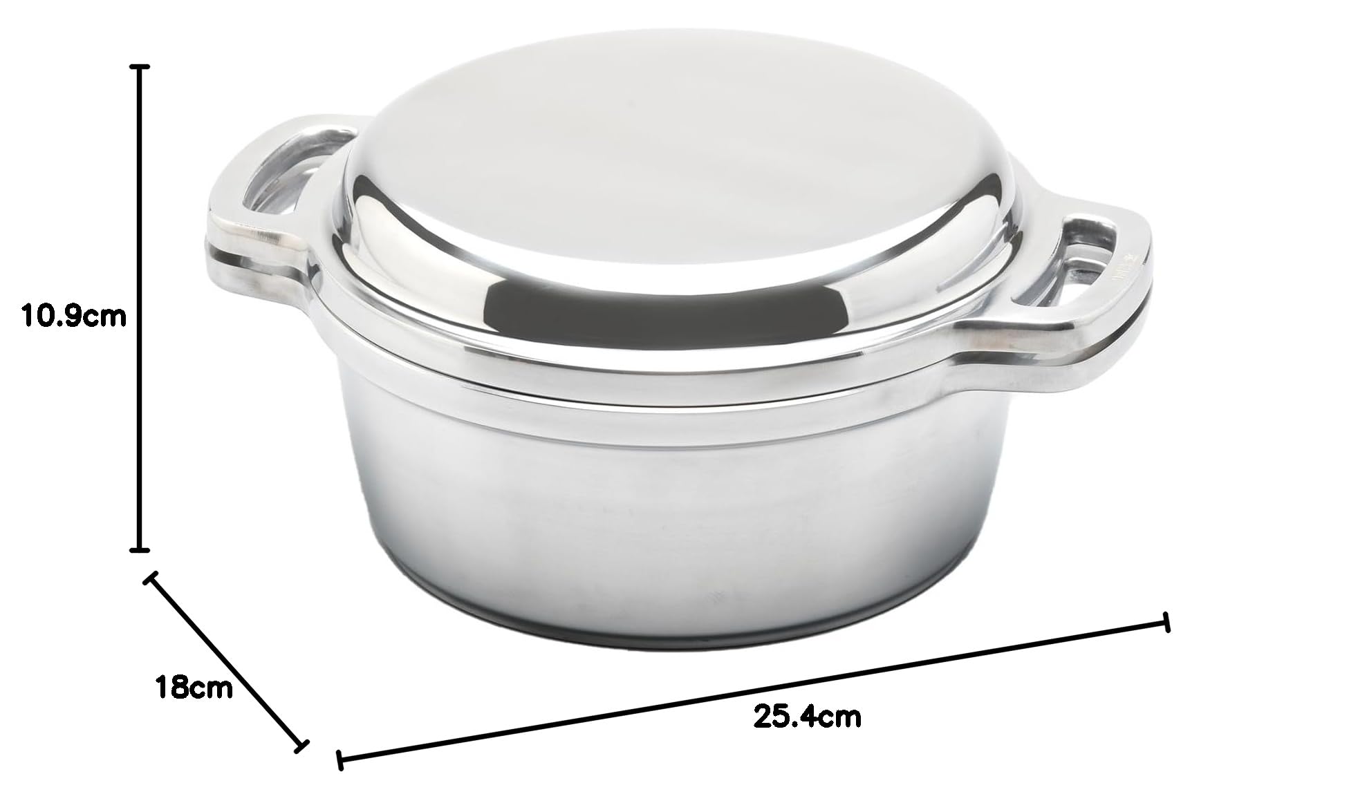 Amazon | 無水鍋 無水 鍋 両手鍋 18cm 日本製 無水調理 アルミ