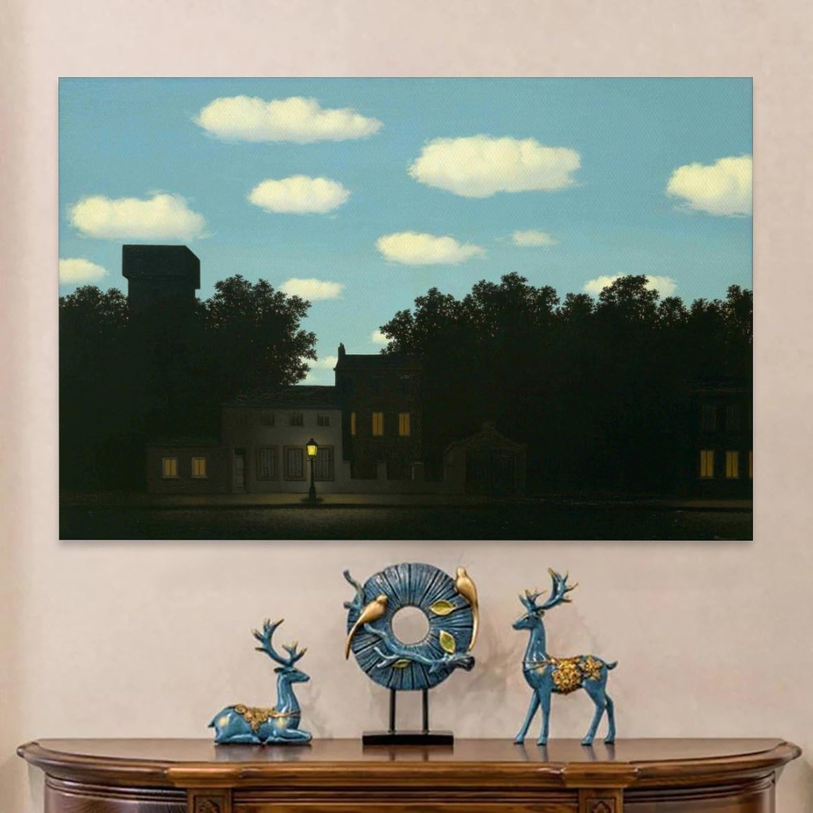 Amazon.co.jp: ルネ・マグリット(René Magritte) 名作 光の帝国II