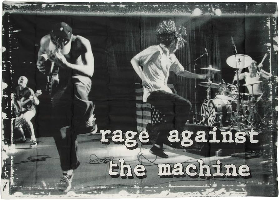 LPGI Rage Against The Machine Fabric Poster, 30 by 40-Inch, Stage