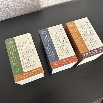 Amazon | 紋かるた 源氏香図 小紋文様 稀少家紋 3箱セット | かるた