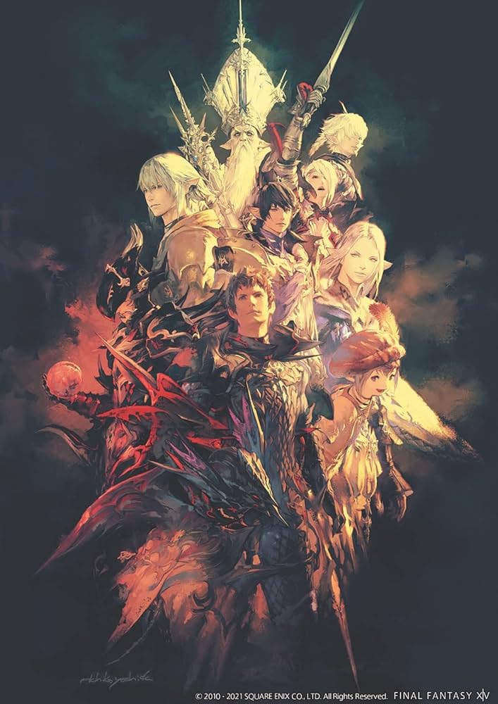 Amazon.com: Final Fantasy XIV Poster Collection: 9781646091454