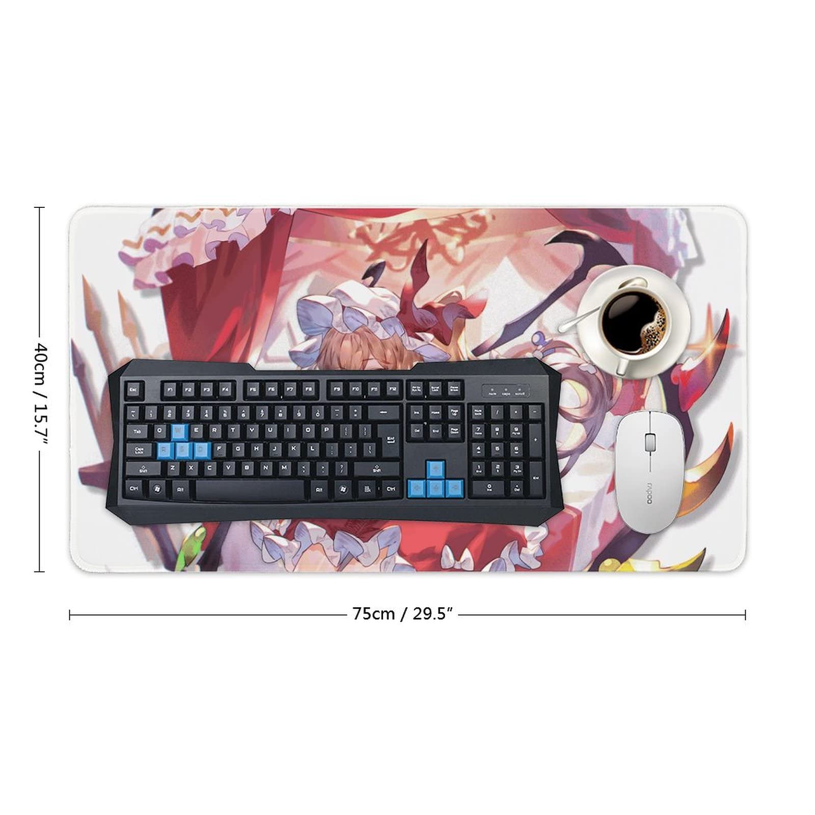 Amazon.co.jp: 大型マウスパッド 東方シリーズ フランドール デスク