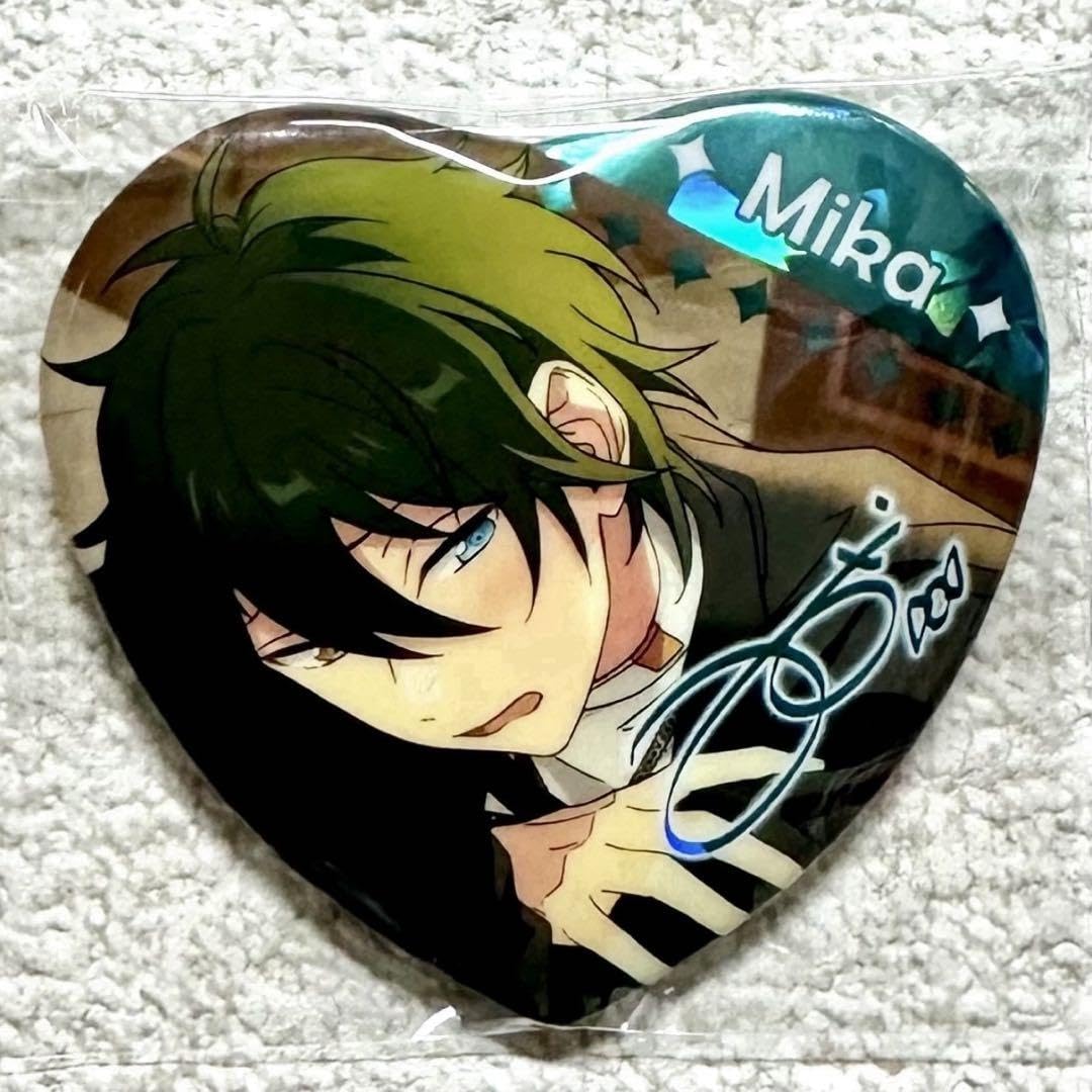 あんスタ あんスタ とるパカ 斎宮宗 影片みか 缶バッジ とるパカ ハート型