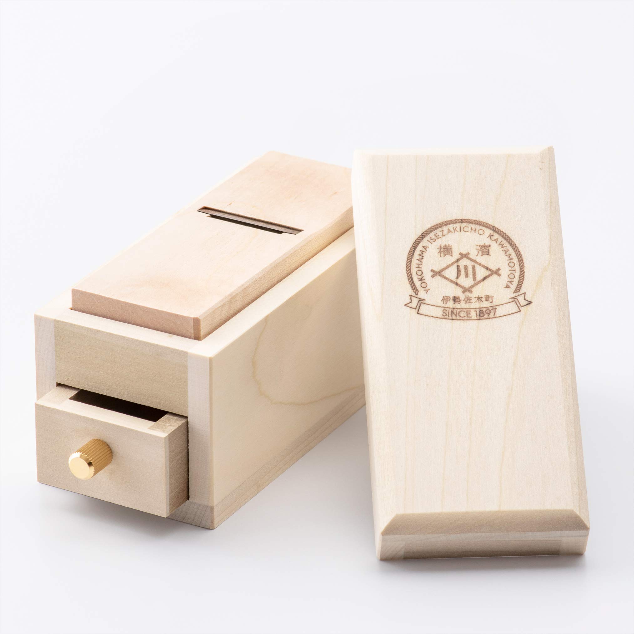 Amazon.co.jp: 本場枕崎産 鰹節削り器 極ミニ鰹箱 かつお節 削り 川