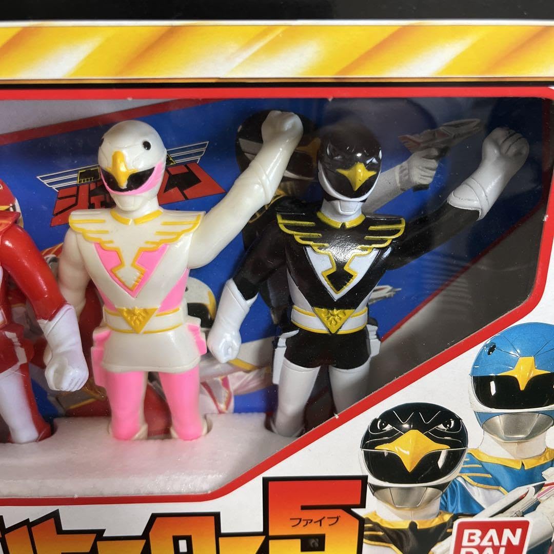 Amazon.co.jp: 鳥人戦隊ジェットマン ファイブセット ソフビ : おもちゃ