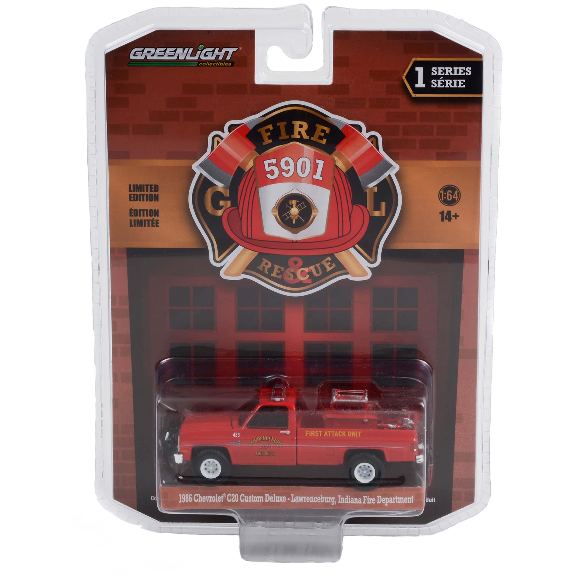 Amazon.com: 1986 Chevy C20 Custom Deluxe Pickup Truck Red First