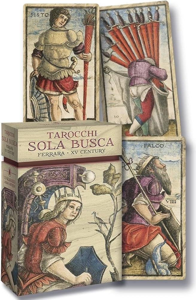 Tarot Sola Busca: Ferrara XV Century: Lo Scarabeo: 9780738755632