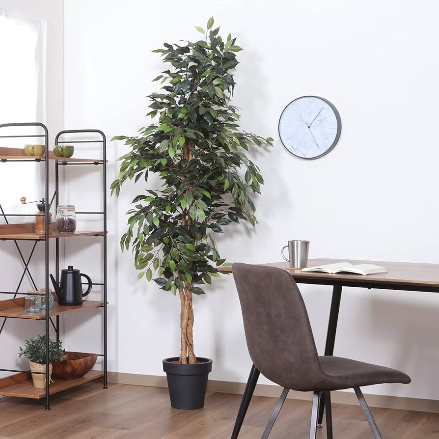 Amazon｜不二貿易 フェイクグリーン インテリアグリーン 人工観葉植物